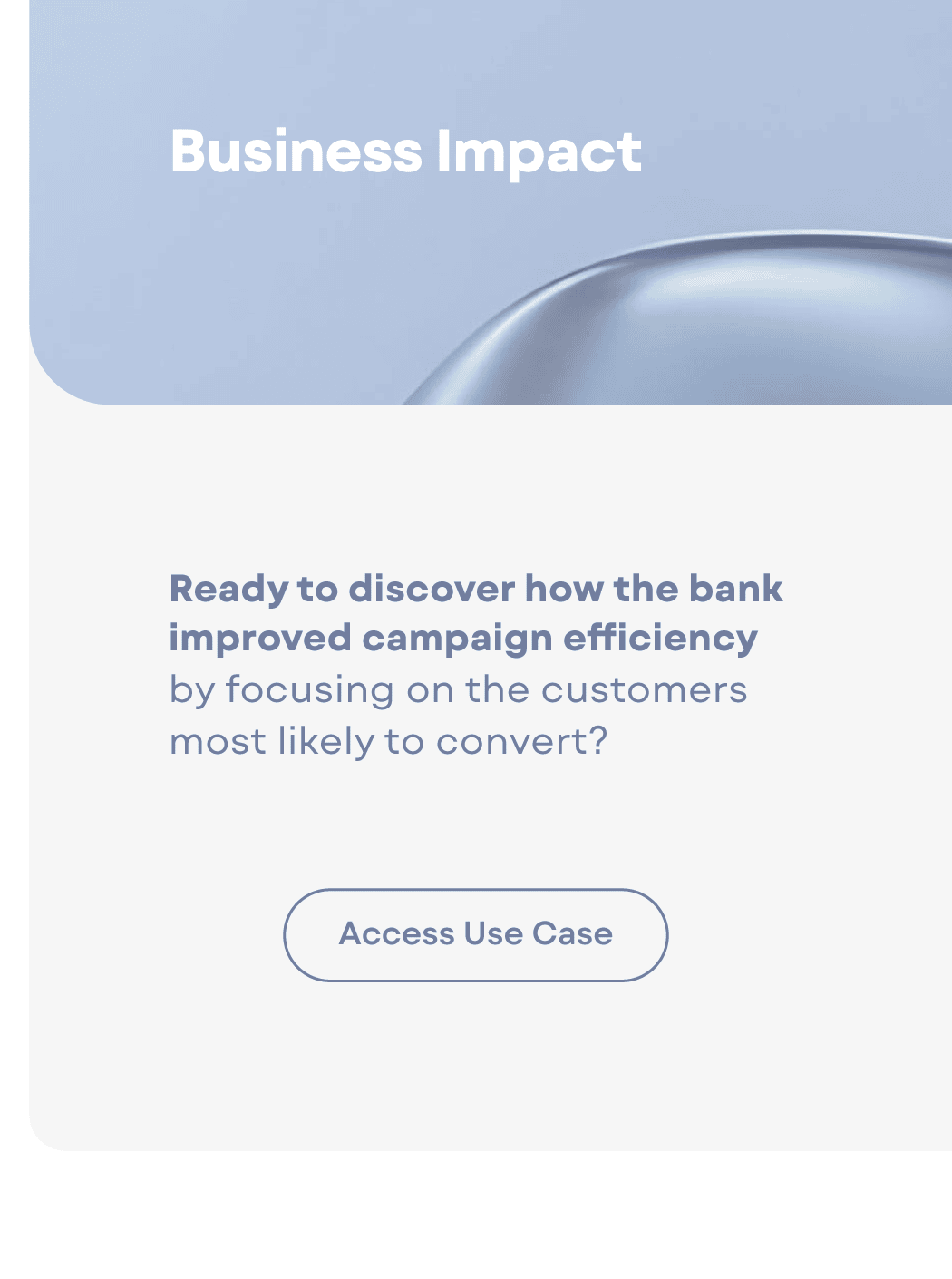 From Broad Outreach to Predictive Targeting At a glance (3)