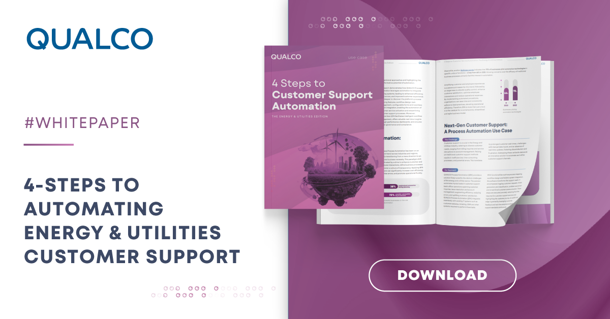 4 Steps to Customer Support Automation: The Energy & Utilities